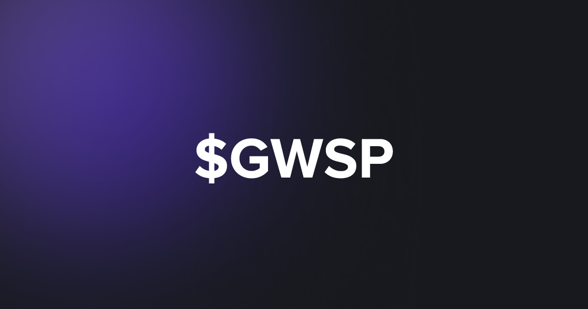 BRC20 $GWSP
