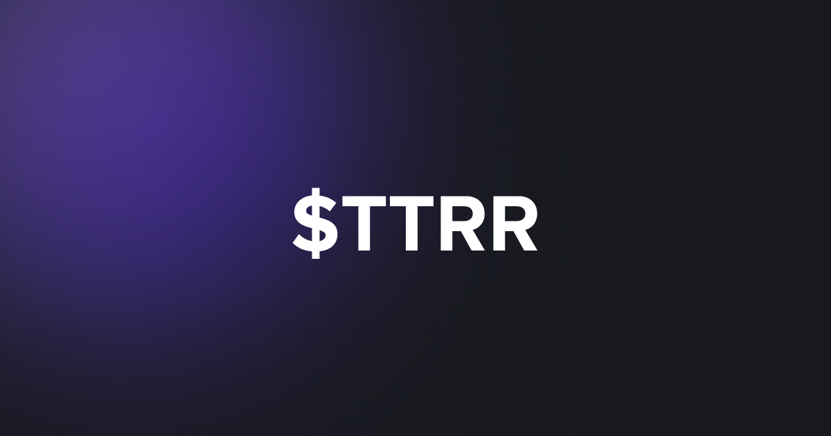 BRC20 $TTRR