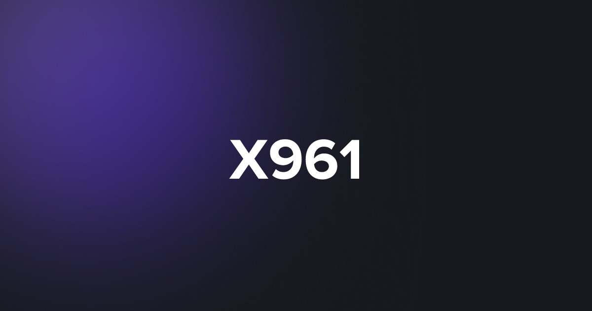 BRC20 X961