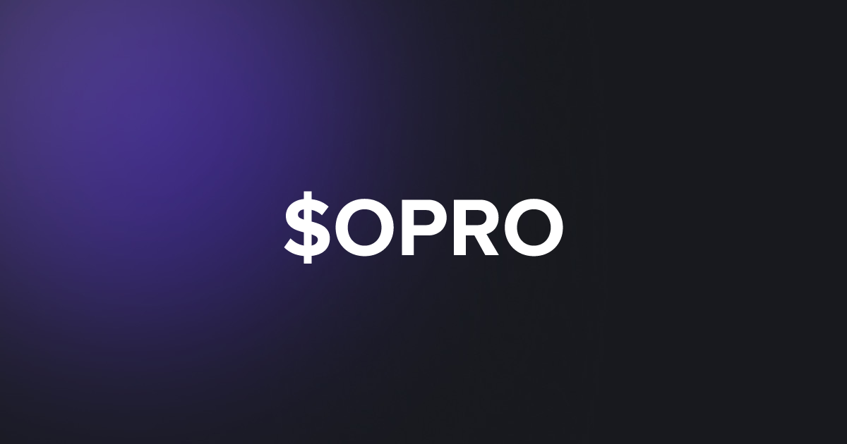 BRC20 $OPRO