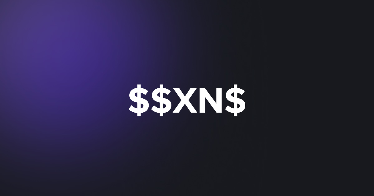 BRC20 $$XN$