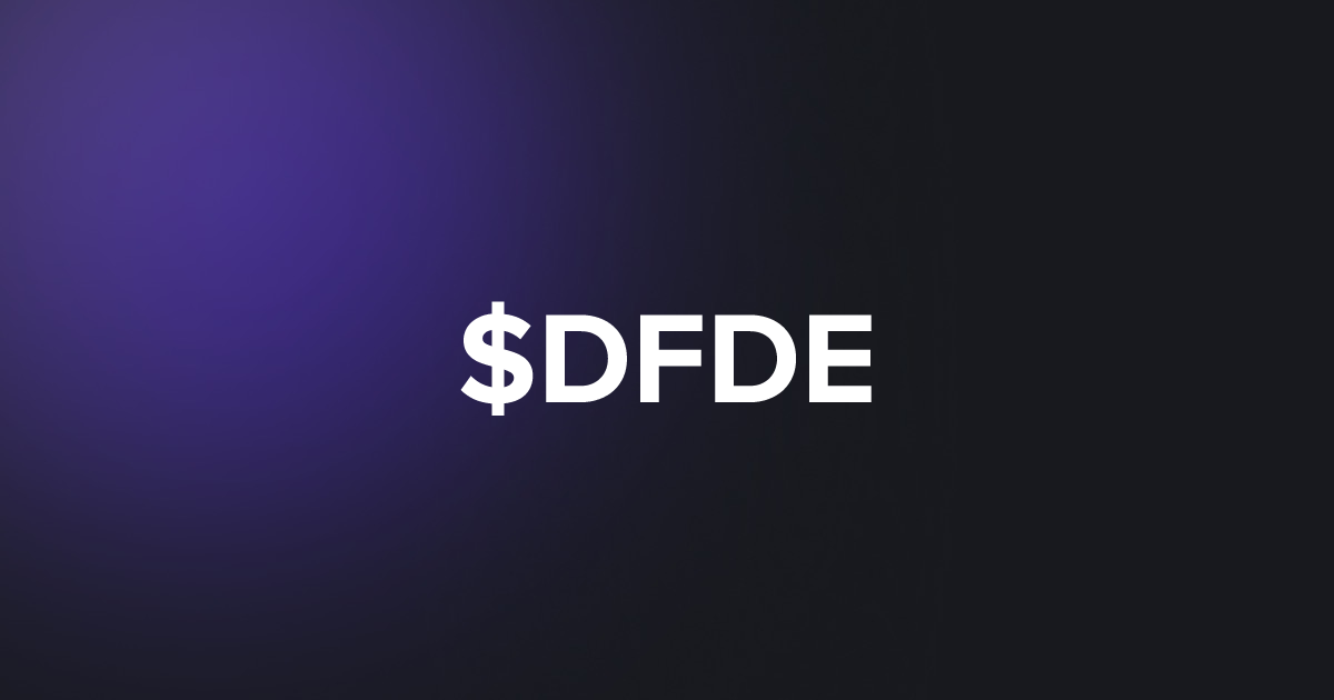 BRC20 $DFDE