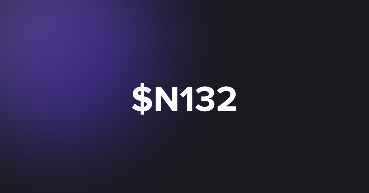 BRC20 $N132