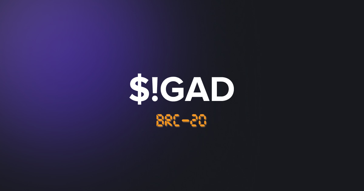 BRC20 !GAD