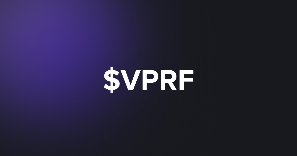 BRC20 $VPRF