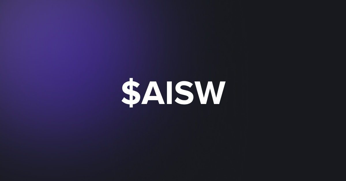 BRC20 $AISW
