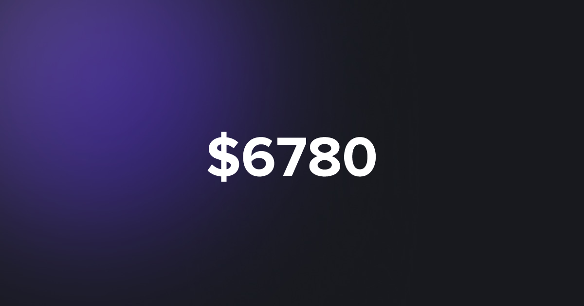 BRC20 $6780