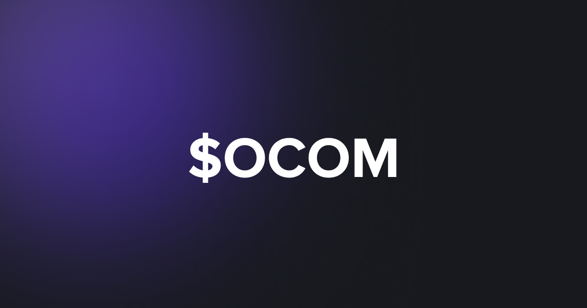 BRC20 $OCOM