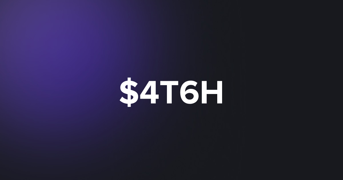 BRC20 $4T6H