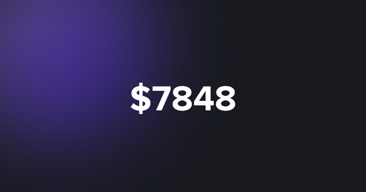 BRC20 $7848
