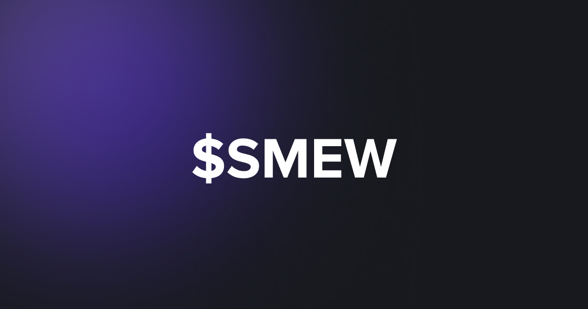 BRC20 $SMEW