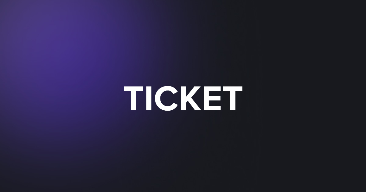 TAP TICKET