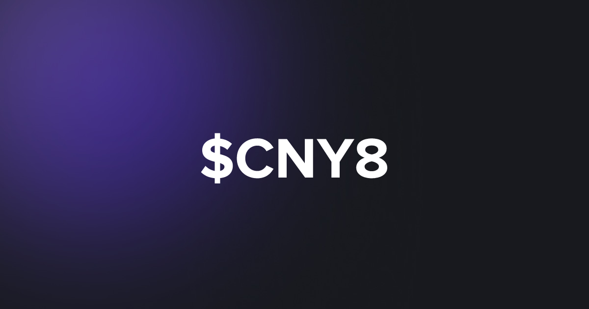 BRC20 $CNY8