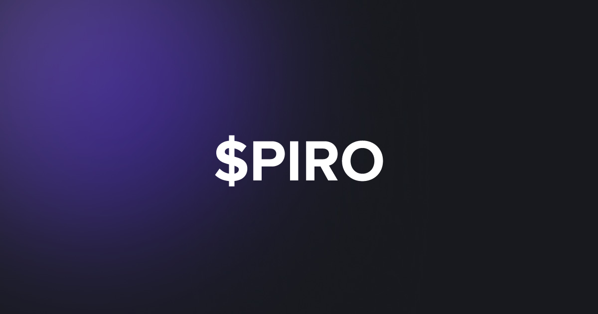 BRC20 $PIRO