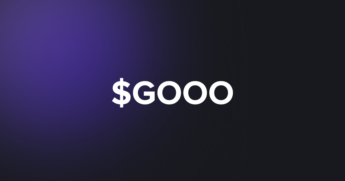 BRC20 $GOOO