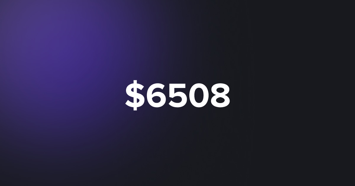 BRC20 $6508
