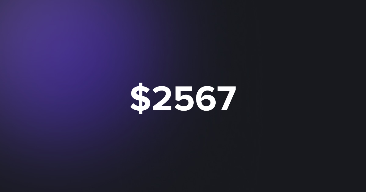 BRC20 $2567