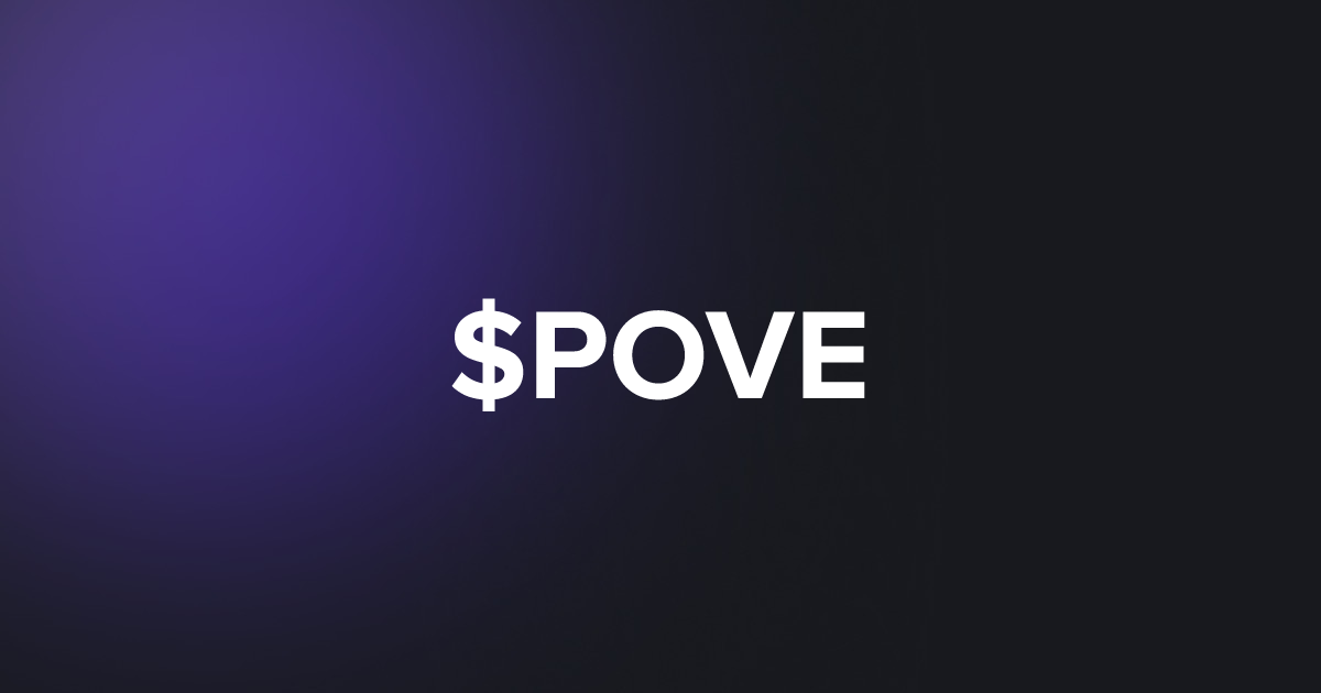 BRC20 $POVE