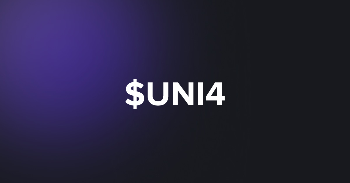 BRC20 $UNI4