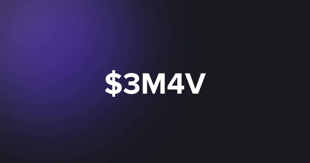 BRC20 $3M4V