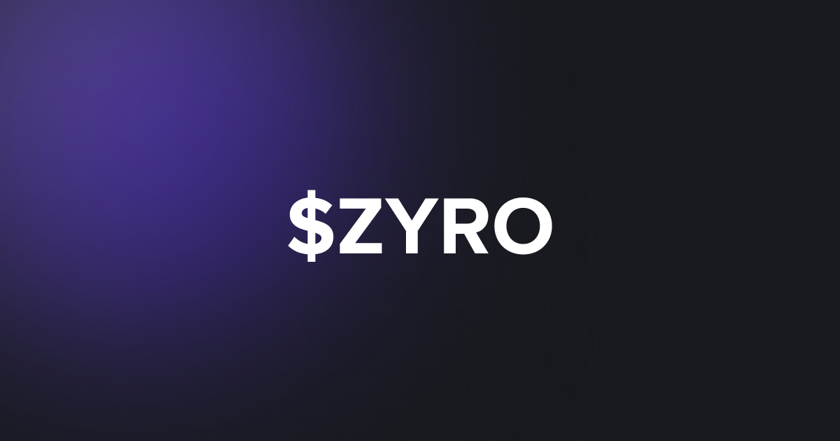 BRC20 $ZYRO
