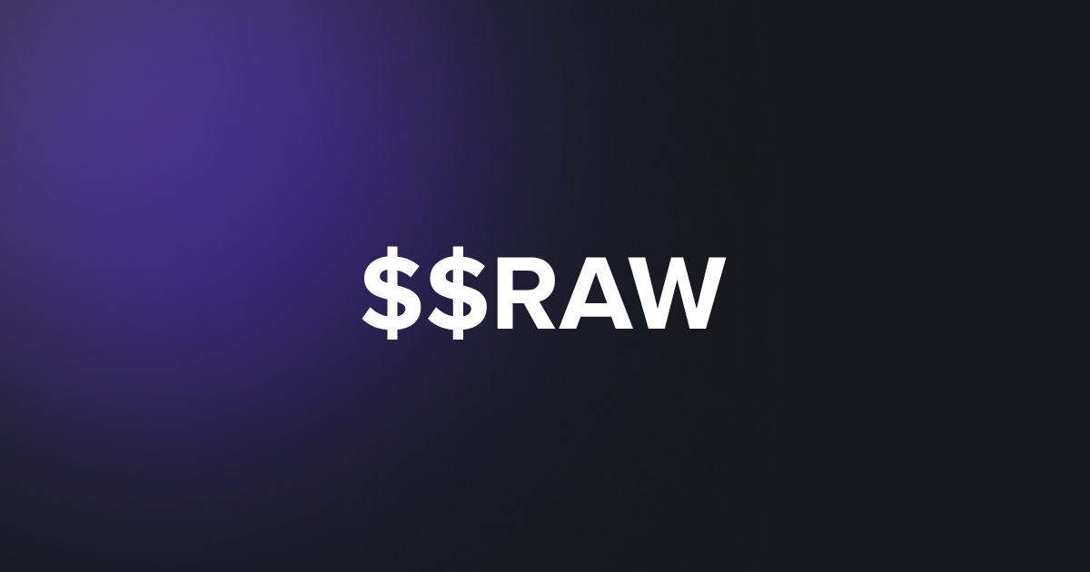 BRC20 $$RAW