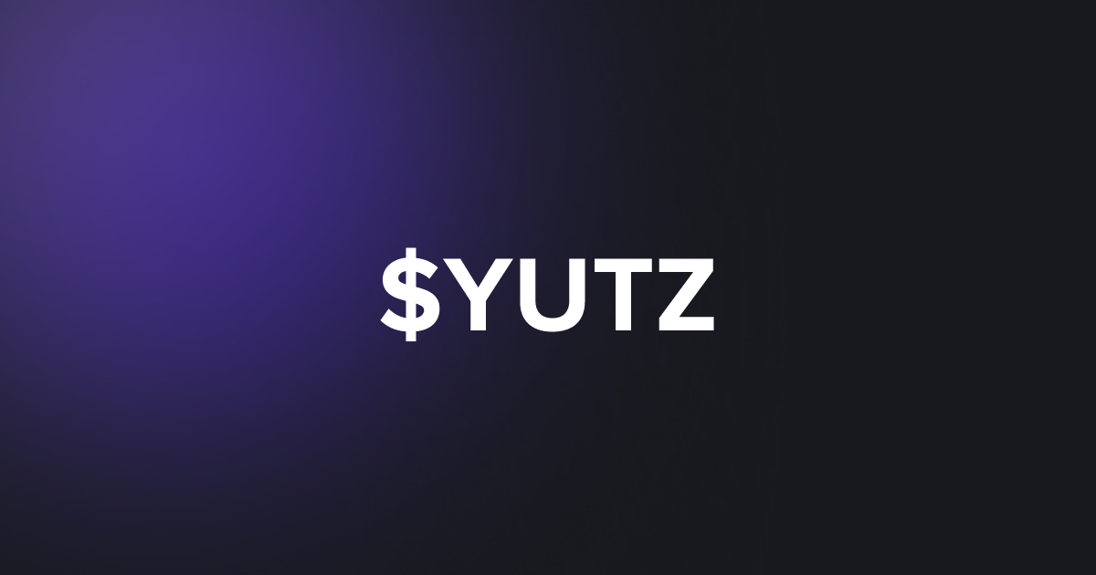 BRC20 $YUTZ