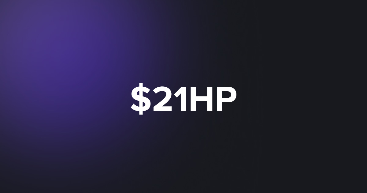 BRC20 $21HP