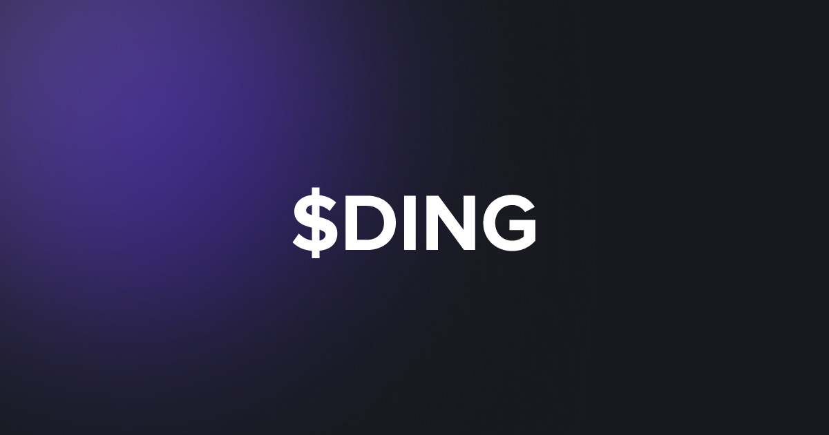 BRC20 $DING
