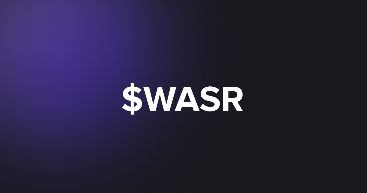 BRC20 $WASR