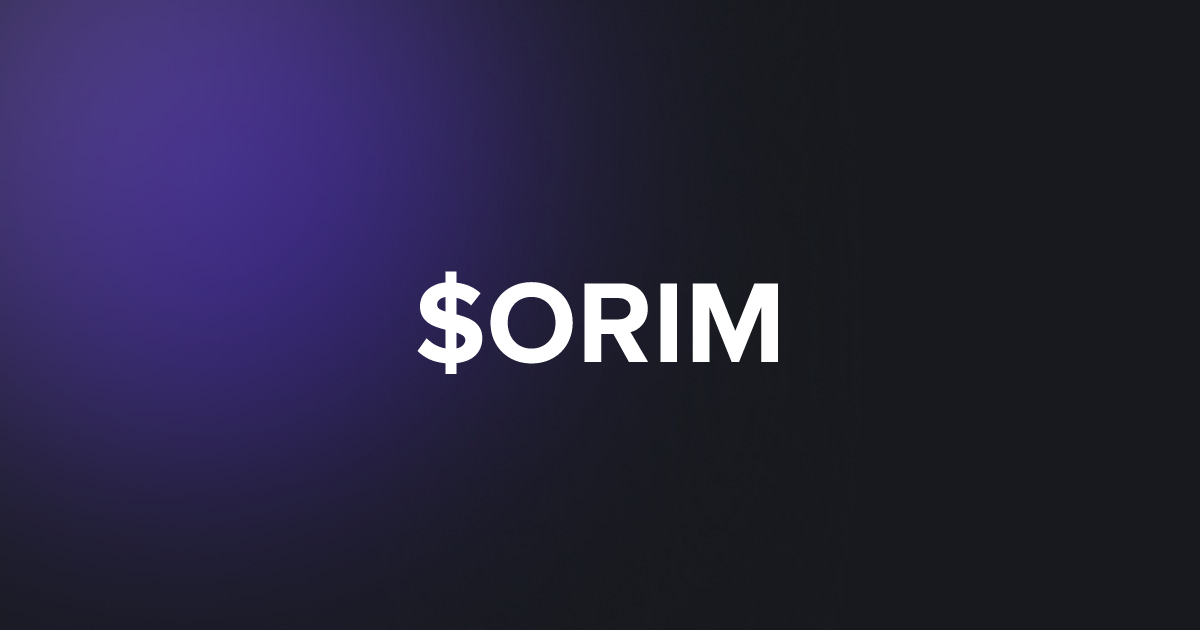 BRC20 $ORIM