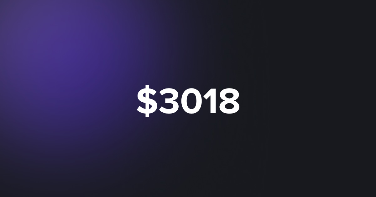 BRC20 $3018