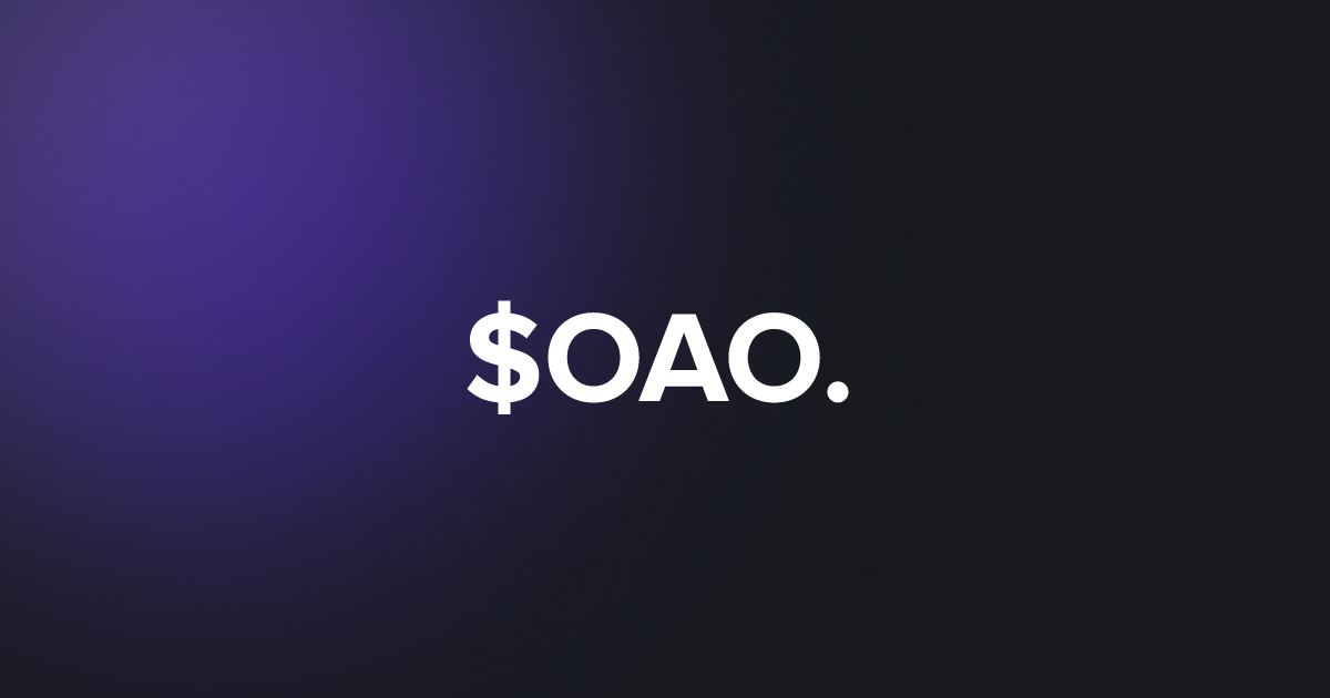BRC20 $OAO.