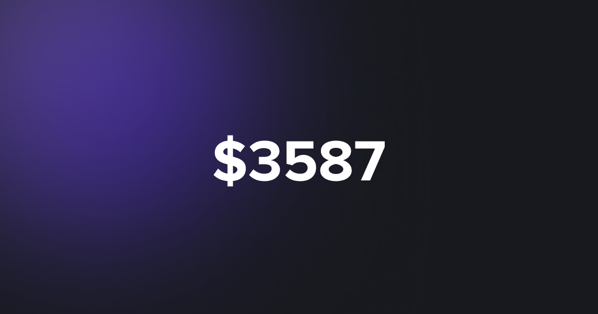 BRC20 $3587