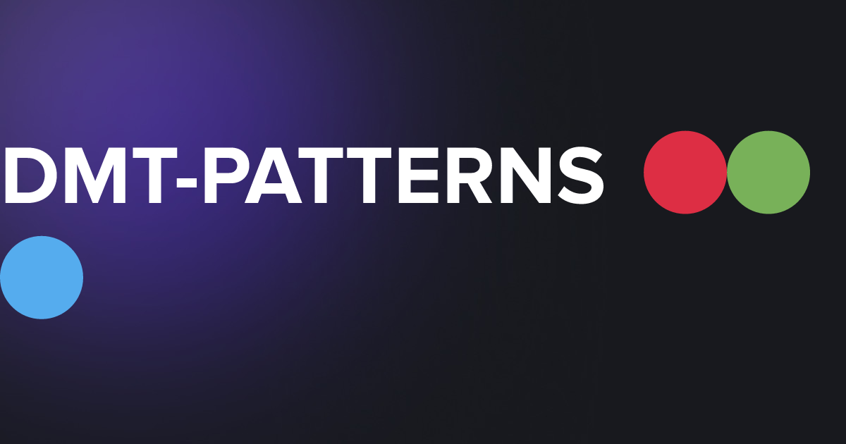 TAP DMT-PATTERNS 🔴🟢🔵