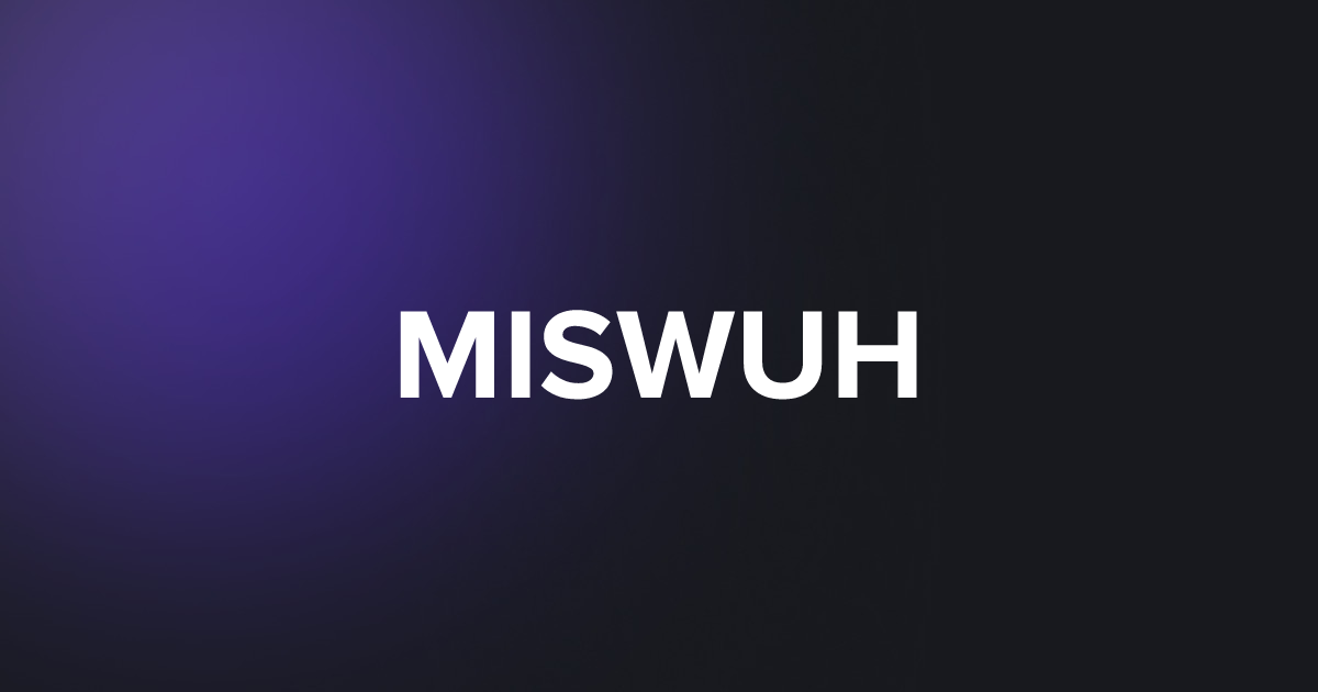 TAP MISWUH