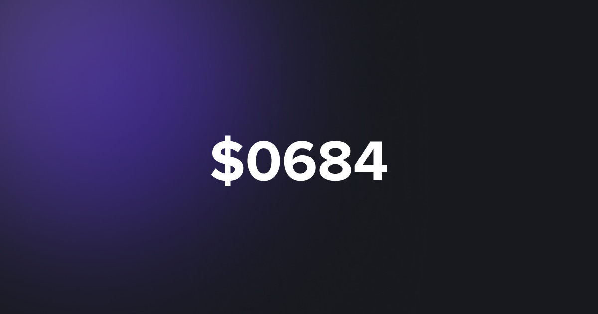 BRC20 $0684