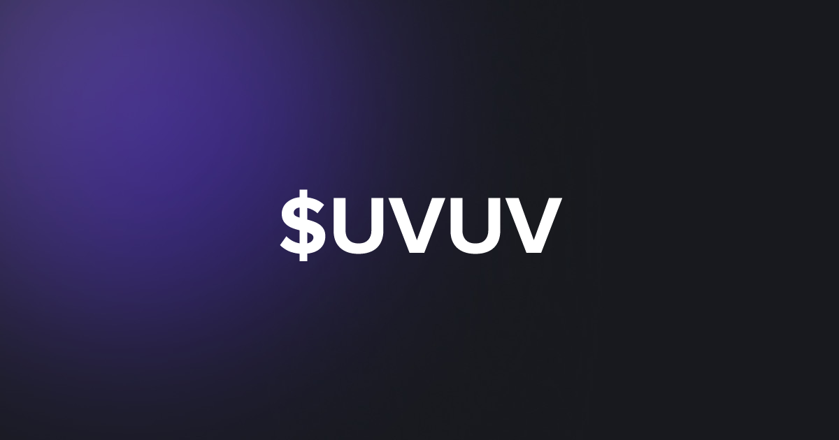 BRC20 $UVUV