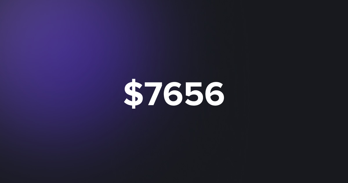 BRC20 $7656