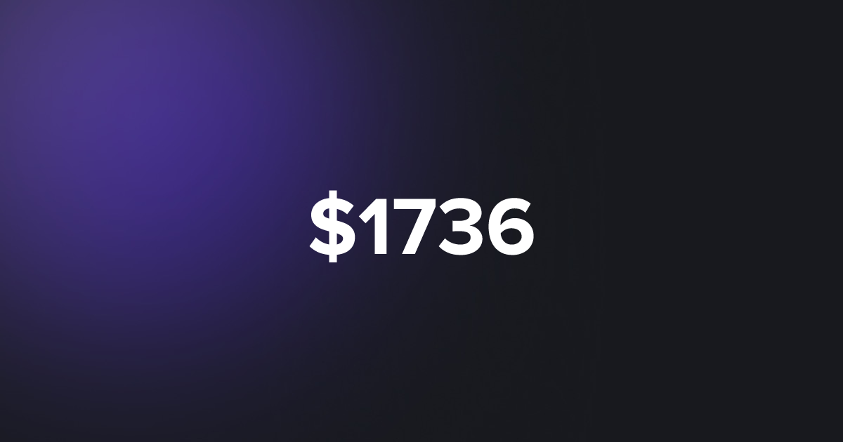 BRC20 $1736