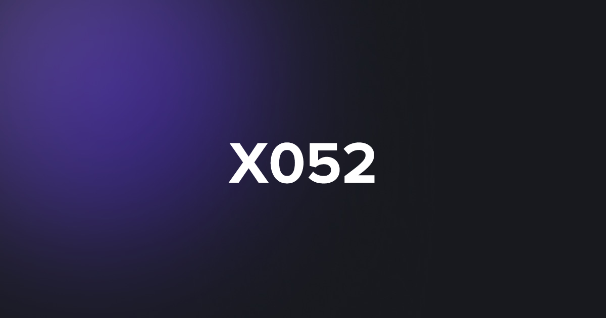 BRC20 X052
