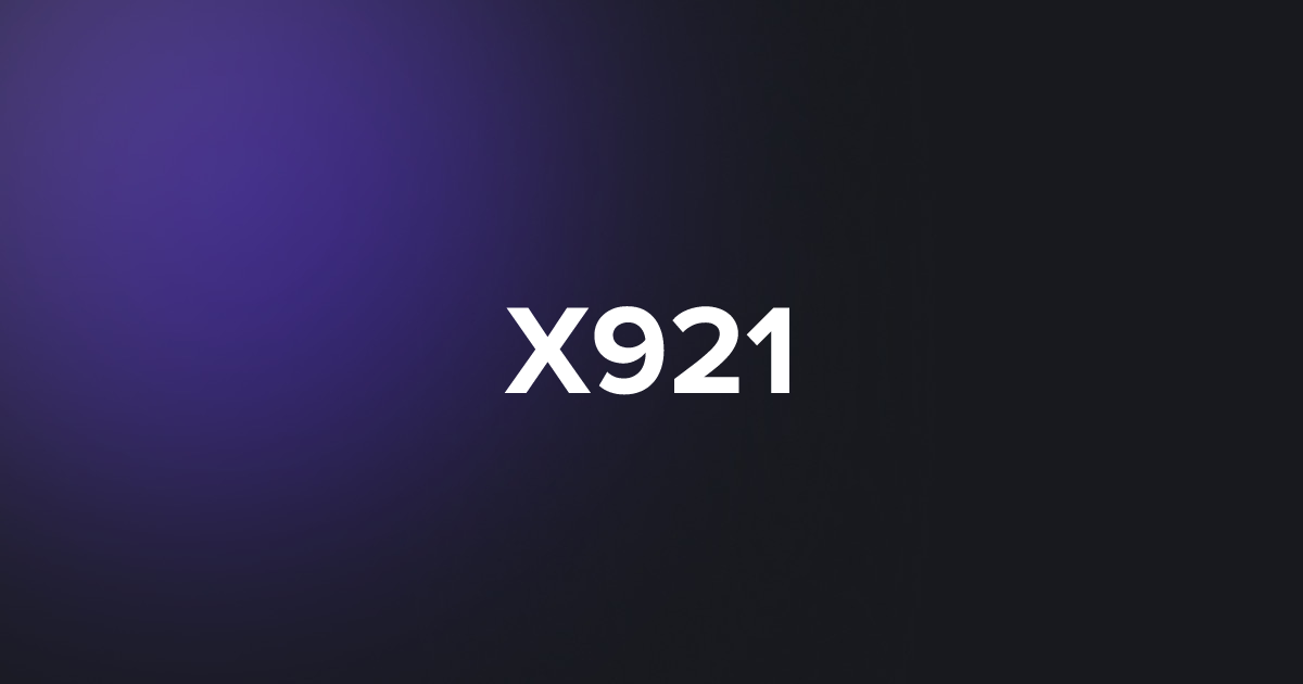 BRC20 X921