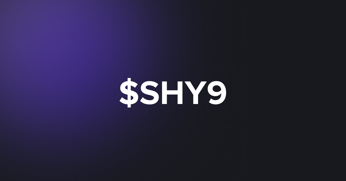 BRC20 $SHY9