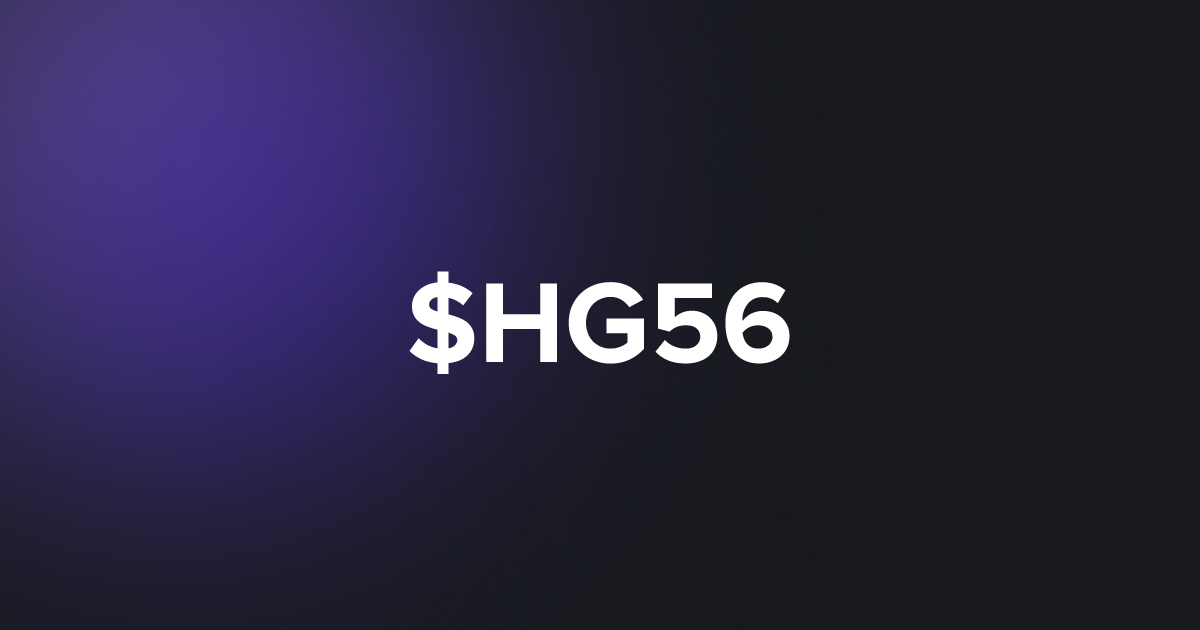 BRC20 $HG56