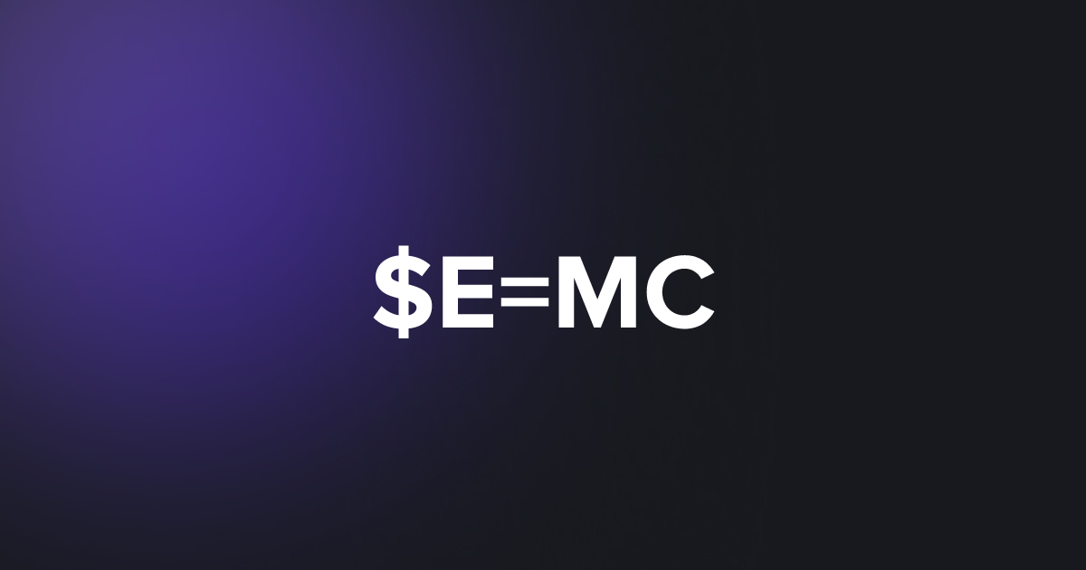 BRC20 $E=MC