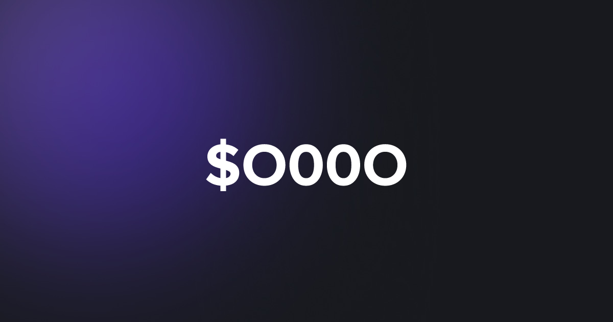 BRC20 $O00O