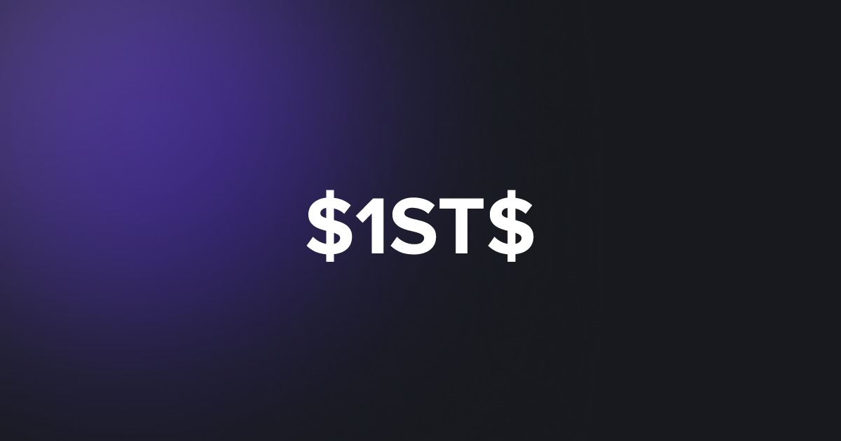 BRC20 $1ST$