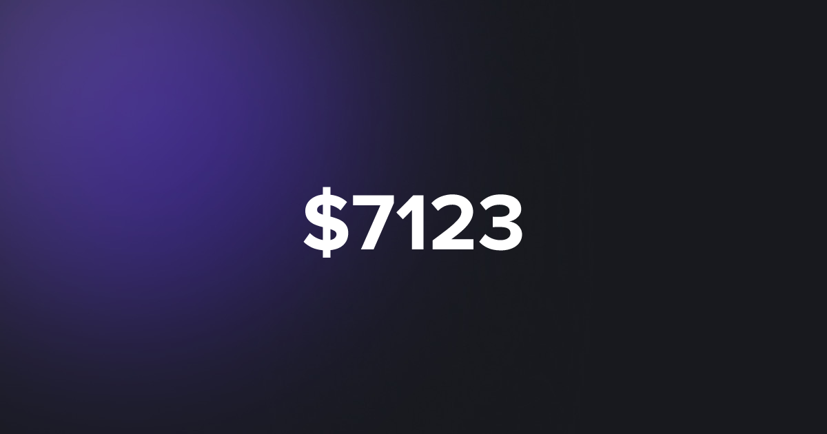 BRC20 $7123