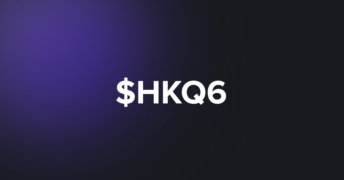 BRC20 $HKQ6