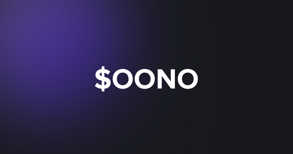 BRC20 $OONO